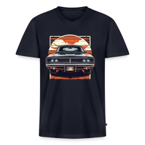 Chally - Men's Premium Organic V-Neck T-Shirt