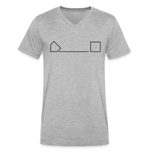 Basic Hard 90 design - Men's V-Neck T-Shirt by Canvas