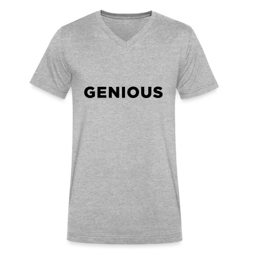 Genious | Genius - Men's V-Neck T-Shirt by Canvas