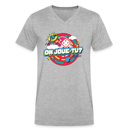 Festival International du Jeu 2024 - T-shirt avec encolure en V pour hommes