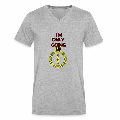 Im only going up - Men's V-Neck T-Shirt by Canvas