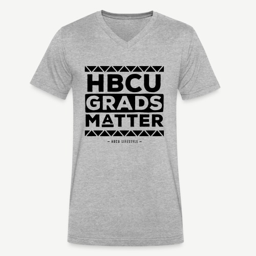 HBCU Grads Matter - Men's V-Neck T-Shirt by Canvas