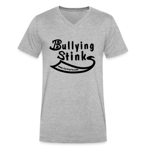 Bullying Stinks! - Men's V-Neck T-Shirt by Canvas