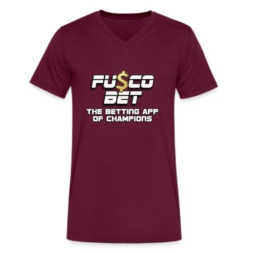 Official FuscoBet Logo - Men's V-Neck T-Shirt by Bella + Canvas