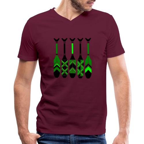 Umbelas Pataxo2 - Men's V-Neck T-Shirt by Bella + Canvas