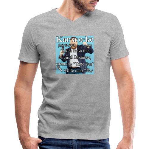 Karaoke - Men's V-Neck T-Shirt by Bella + Canvas