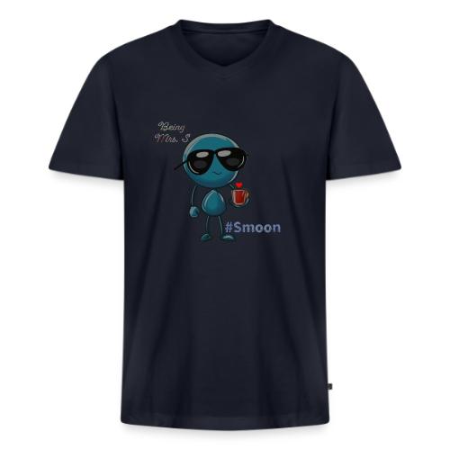 Smoon City_Being Mrs S_Smoon - Men's Premium Organic V-Neck T-Shirt