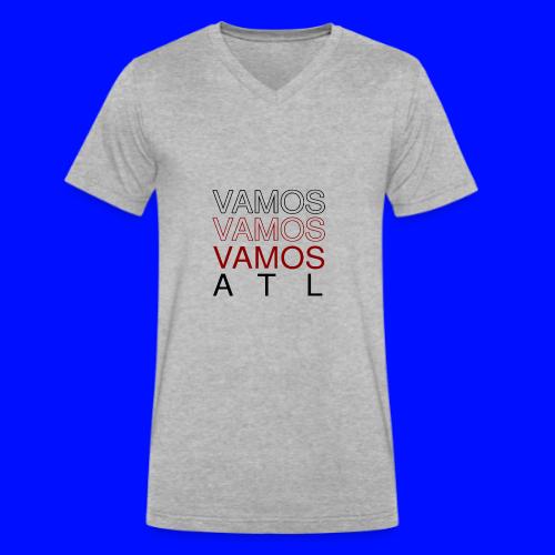 Vamos, Vamos ATL - Men's V-Neck T-Shirt by Bella + Canvas