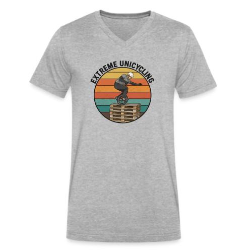 Extreme Unicycles - Men's V-Neck T-Shirt by Bella + Canvas
