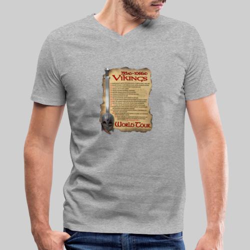 Viking World Tour - Men's V-Neck T-Shirt by Canvas