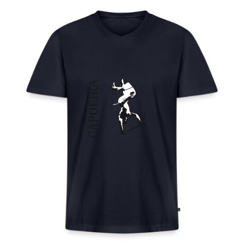 CAPOEIRA 004 - Men's Premium Organic V-Neck T-Shirt
