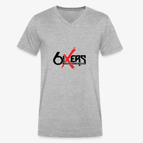 6ixersLogo - Men's V-Neck T-Shirt by Canvas