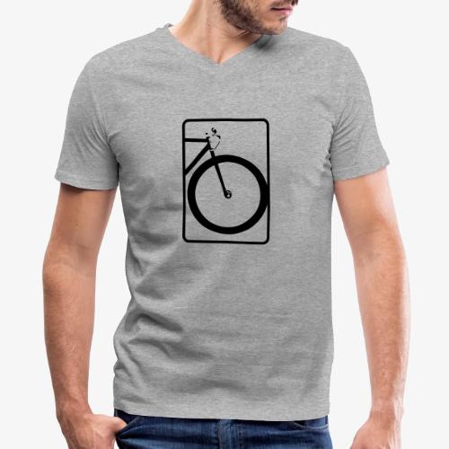 Front Wheel Forward - Men's V-Neck T-Shirt by Bella + Canvas