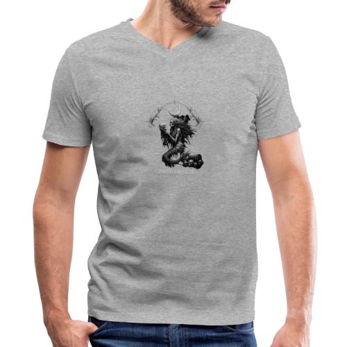 love and haunted - Men's V-Neck T-Shirt by Bella + Canvas