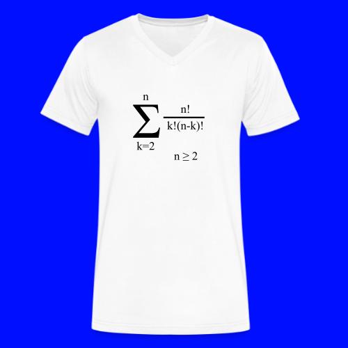 Poly Formula - Men's V-Neck T-Shirt by Bella + Canvas