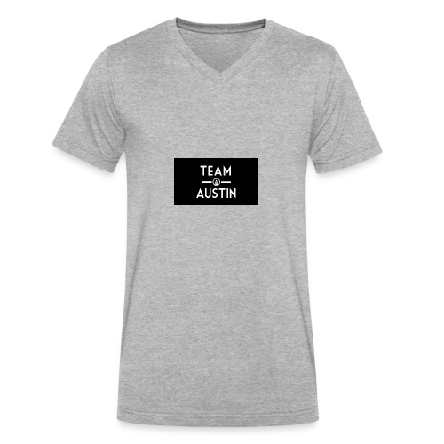 Team Austin Youtube Fan Base - Men's V-Neck T-Shirt by Canvas