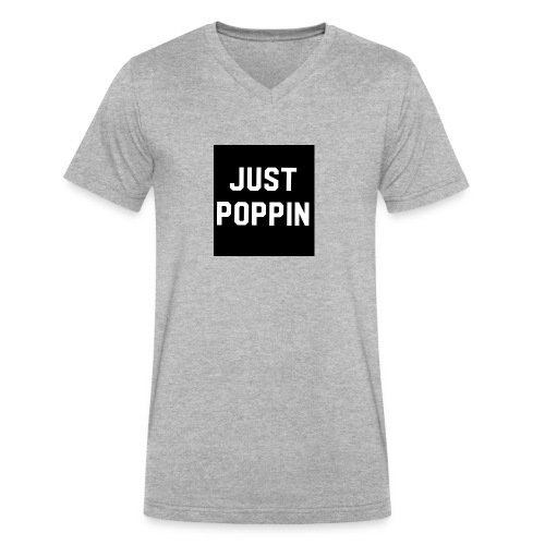 Just poppin - Men's V-Neck T-Shirt by Canvas
