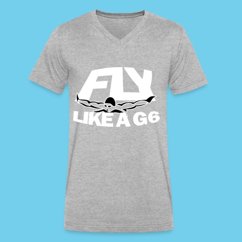 Fly Like a G 6 - Men's V-Neck T-Shirt by Canvas