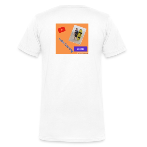 Luke Gaming T-Shirt - Men's V-Neck T-Shirt by Canvas