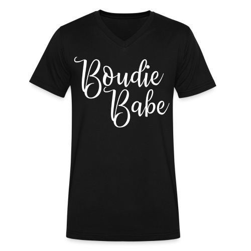 Boudie Babe 2 - Men's V-Neck T-Shirt by Canvas