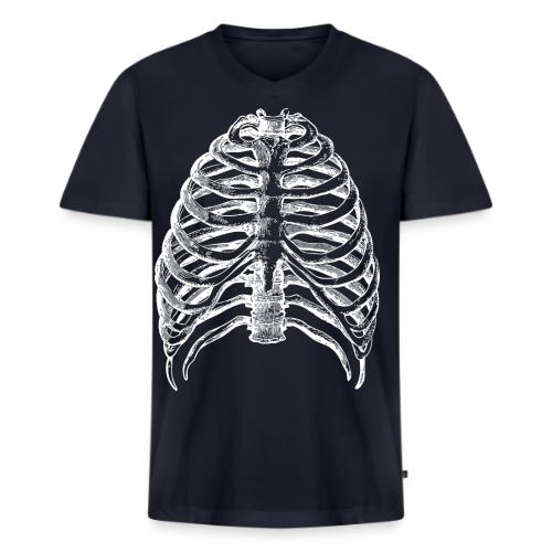 Human Rib Cage - Men's V-Neck T-Shirt by Bella + Canvas