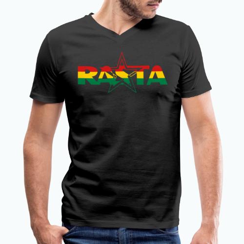 RASTA - Men's V-Neck T-Shirt by Canvas