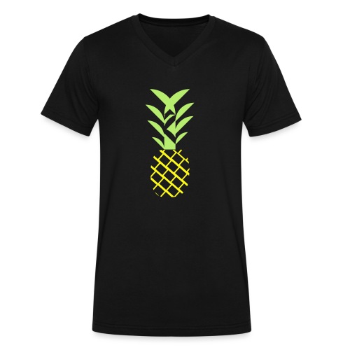 Pineapple flavor - Men's V-Neck T-Shirt by Canvas