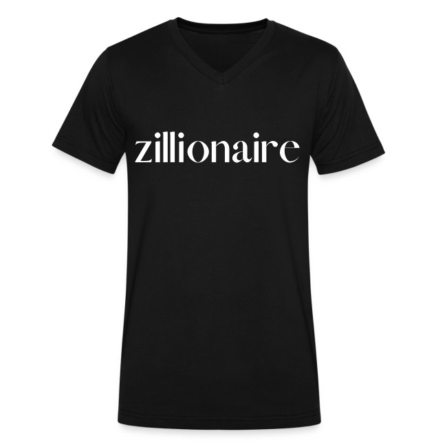 ZILLIONAIRE (white letters version)
