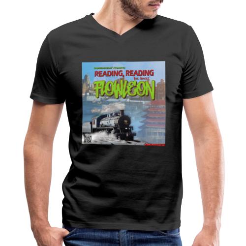 Reading Reading StadiumMixCoverArt RGB - Men's Premium Organic V-Neck T-Shirt