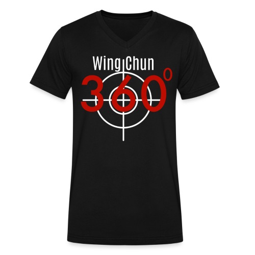 Wing Chun 360 shirt png - Men's V-Neck T-Shirt by Canvas