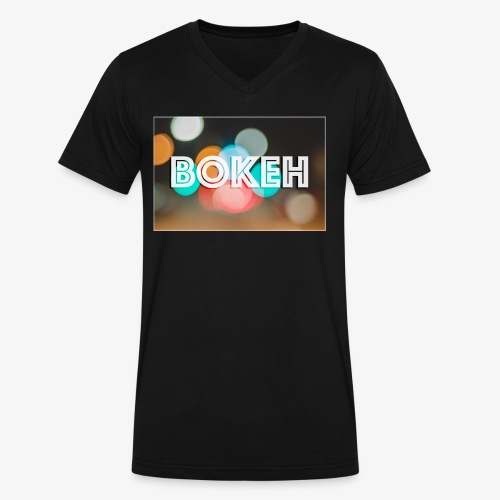 BOKEH - Men's V-Neck T-Shirt by Canvas