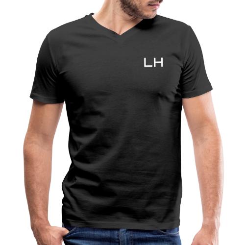 LH Logo - Men's V-Neck T-Shirt by Canvas