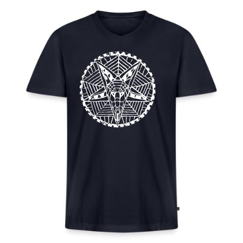 Corpsewood Baphomet - Men's V-Neck T-Shirt by Bella + Canvas