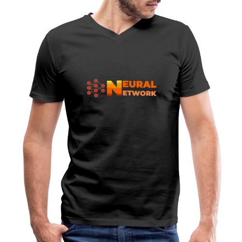 Neural Network: Digital Synapses - Men's Premium Organic V-Neck T-Shirt