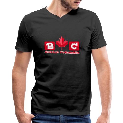 British Columbia, province of Canada - Men's Premium Organic V-Neck T-Shirt
