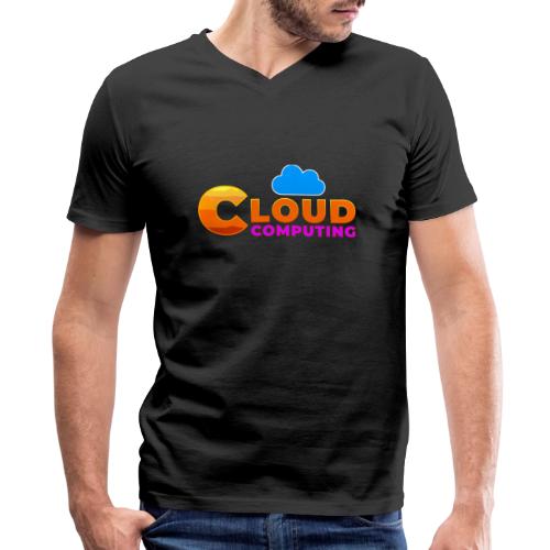 Cloud Computing - Men's Premium Organic V-Neck T-Shirt