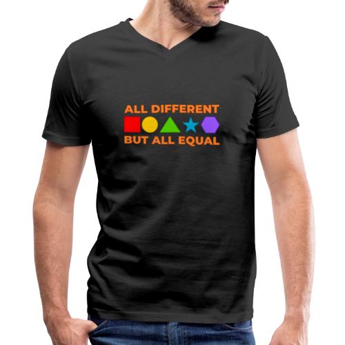United in Diversity - Men's Premium Organic V-Neck T-Shirt