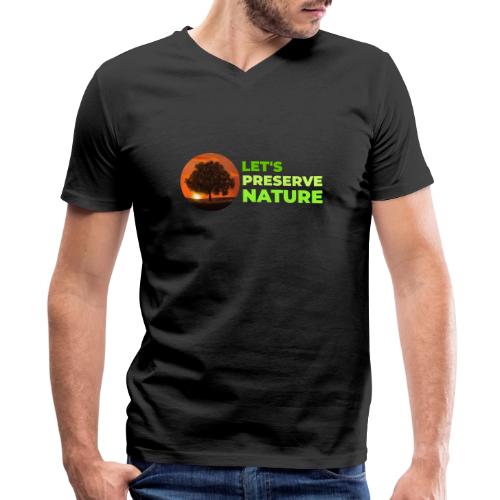 Nature protection - Men's Premium Organic V-Neck T-Shirt