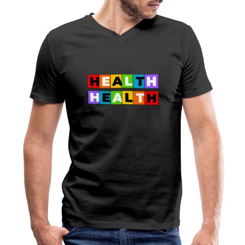 Health in Color - Men's Premium Organic V-Neck T-Shirt