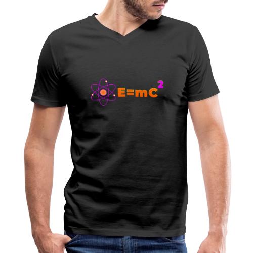 E = mc² - Men's Premium Organic V-Neck T-Shirt
