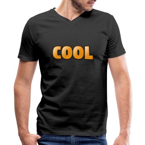 Cool 3D Word Design – Bold Chill Style - Men's Premium Organic V-Neck T-Shirt
