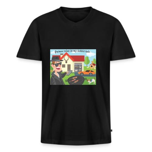 The Servant Automator - Men's Premium Organic V-Neck T-Shirt
