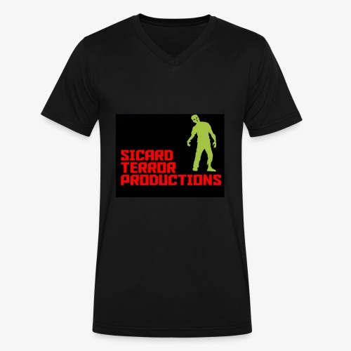 Sicard Terror Productions Merchandise - Men's V-Neck T-Shirt by Canvas