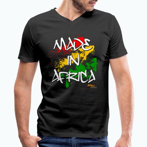 MADE IN AFRICA - Men's V-Neck T-Shirt by Canvas