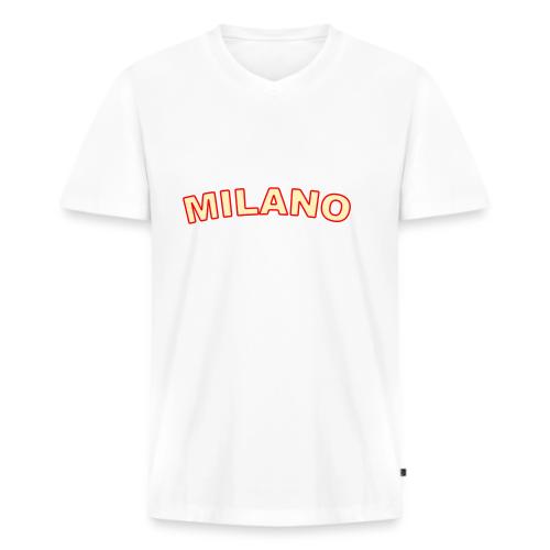 milano_2_color - Men's Premium Organic V-Neck T-Shirt