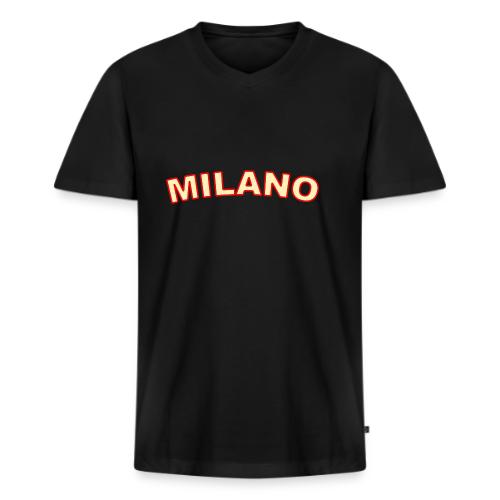 milano_2_color - Men's Premium Organic V-Neck T-Shirt
