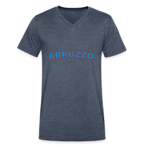 abruzzo_2_color - Men's V-Neck T-Shirt by Bella + Canvas