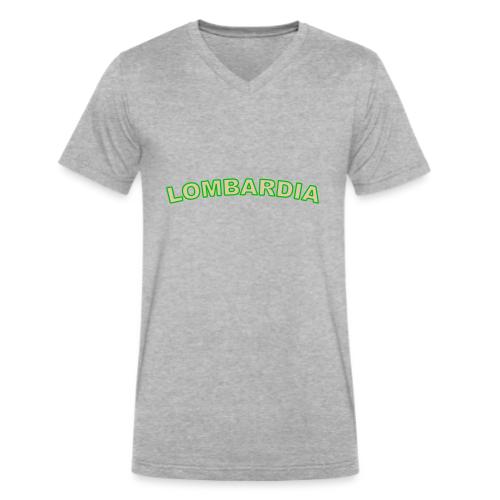 lombardia_2_color - Men's V-Neck T-Shirt by Bella + Canvas
