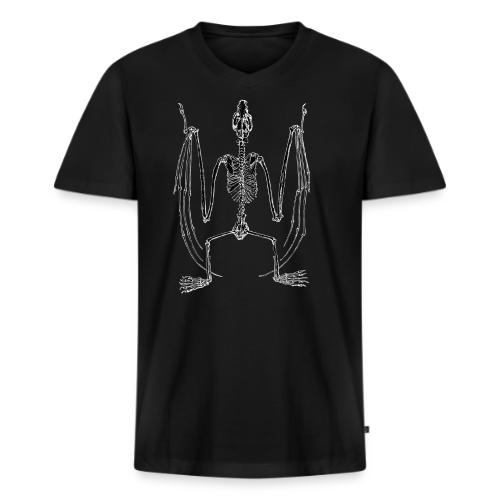 Bat Skeleton - Men's V-Neck T-Shirt by Bella + Canvas