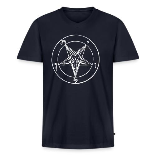 Maurice Bessy's Sigil of Baphomet - Men's V-Neck T-Shirt by Bella + Canvas